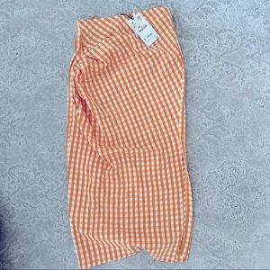 Zara plaid skirt
